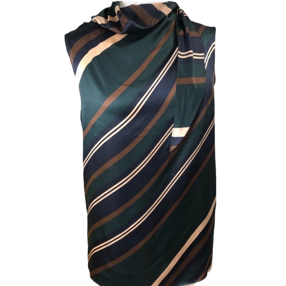 YSL Sleeveless Striped Top F38